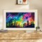 Large Diamond Art Kits for Adults, 5D Aurora Diamond Painting Kits, DIY Full Drill Forest Landscape Diamond Art Painting, Gem Art Kit for Adults for Wall Decor 27.5 X 15.7 Inch